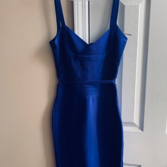 Size s blue Bodycon dress - Picture 2 of 2